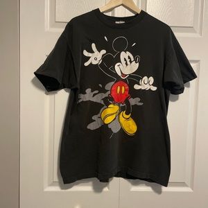 Vintage 1990’s Disney Mickey & Co T Shirt Black Single Stitch One Size (XL?)